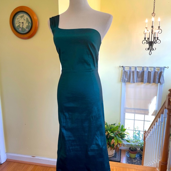 ModCloth one shoulder Rock Steady Dress - Picture 4 of 10